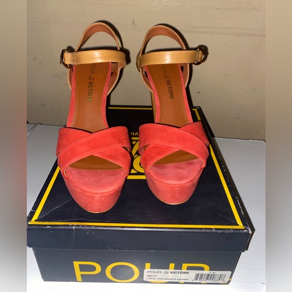 Pour la victoire suede/leather pumps! - Picture 4 of 4